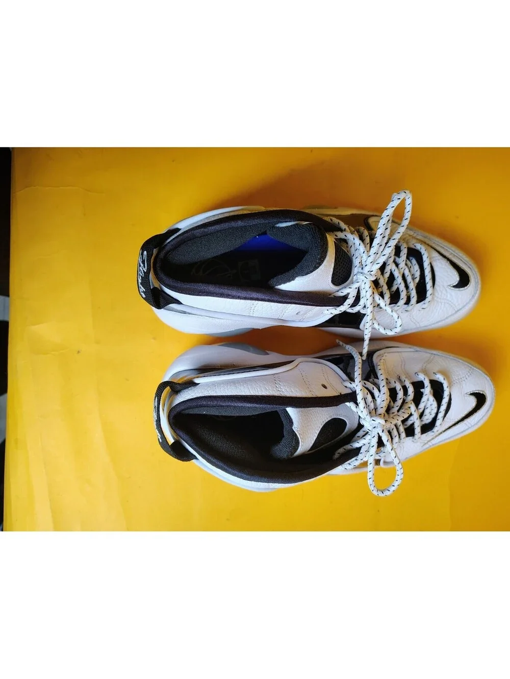 Nike Air Zoom Flight 95 Football Grey Black Patent DV0820-100 Men's Size 9 Used